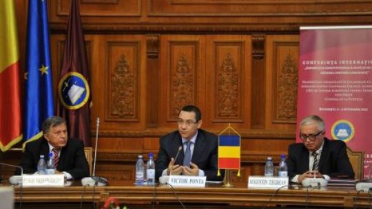 Ponta, de acord ca CCR să se pronunţe pe Codul Insolvenţei