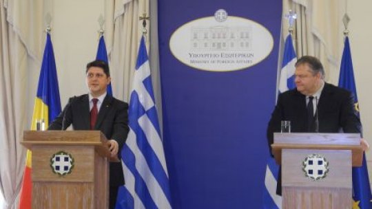Miniştrii de Externe din România şi Grecia au discutat despre dezvoltarea relaţiilor economice