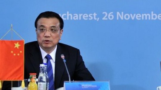 Premierul chinez se adresează Parlamentului României