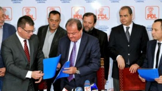 Blaga şi Ungureanu discută despre unificarea dreptei