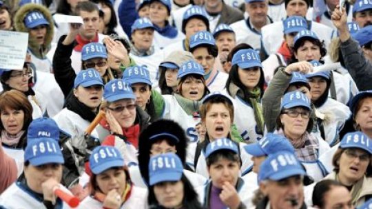 Protestele sindicale restricţionează, miercuri, traficul în Bucureşti