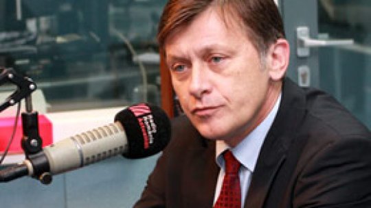 Crin Antonescu, preşedintele PNL, la Radio România Actualităţi