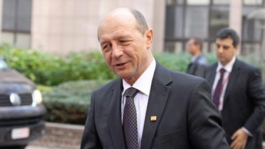 Preşedintele Traian Băsescu merge la reuniunea Consiliului European