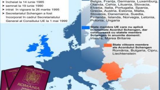 Aderarea României la Schengen, discutată la Bruxelles