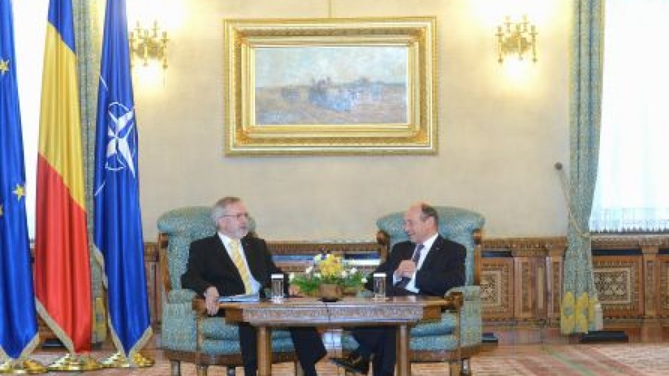 Preşedinte cere intensificarea sprijinului BEI în promovarea folosirii banilor europeni