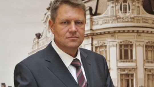  AUDIO Klaus Iohannis: De astăzi sunt membru al PNL