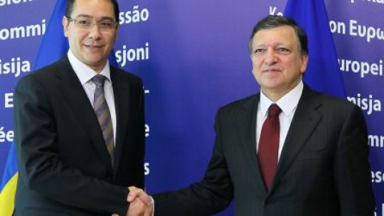 Concluziile întrevederii Ponta - Barroso