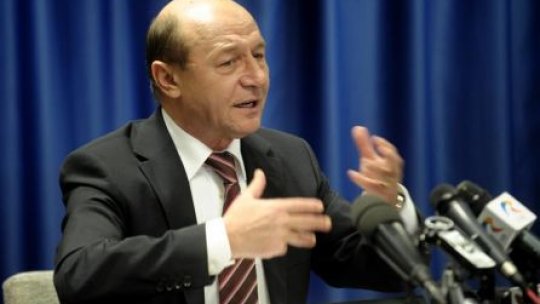 LIVE TEXT Băsescu: România a obţinut cea mai mare creştere procentuală a bugetului