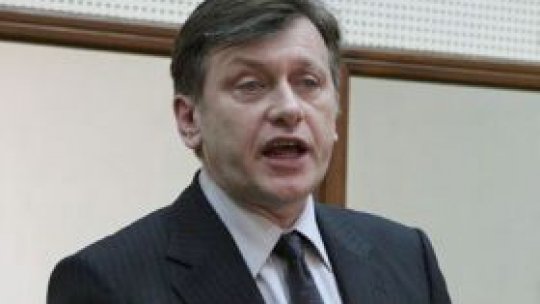 Crin Antonescu, preşedintele Senatului