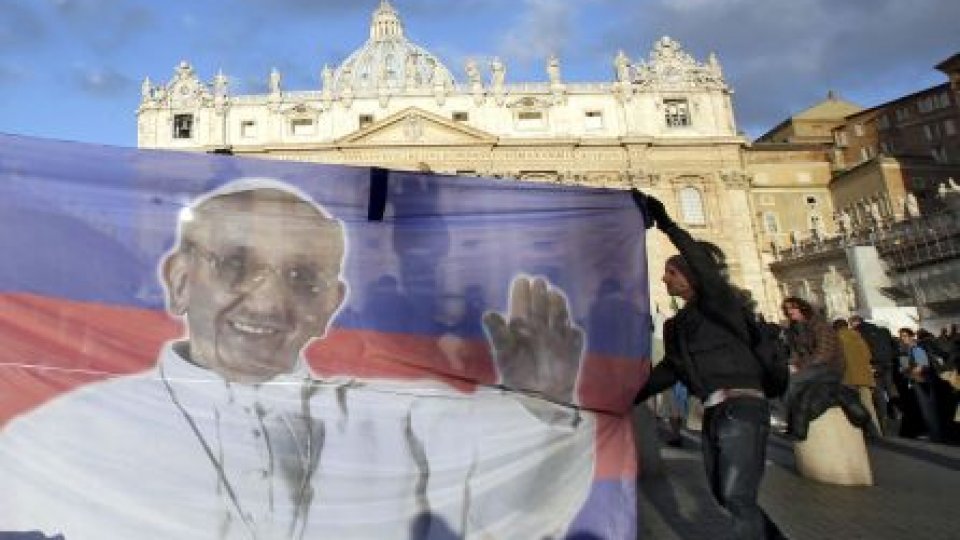 Papa Francisc şi-a început pontificatul 