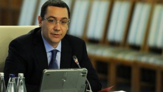 AUDIO Ponta cere asistenţa Comisiei de la Veneţia pentru modificarea Constituţiei