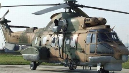 Elicopter prăbuşit în judeţul Bacău: Doi morţi şi trei răniţi