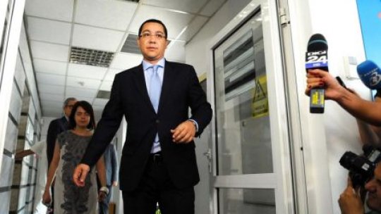 Ponta la CSM: Am discutat cu Băsescu pe tema numirii judecătorului la CEDO
