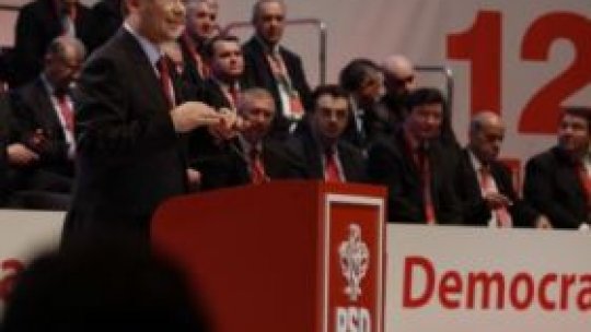 Ponta: Eu vreau să fiu constructorul păcii în România
