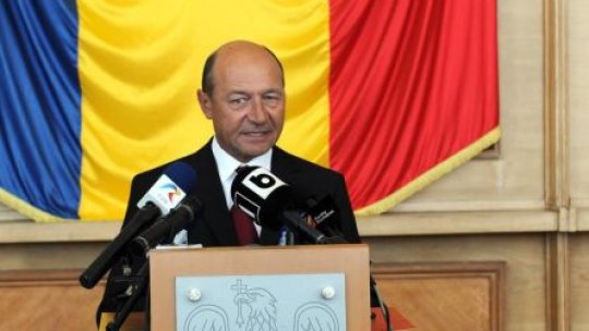 Basescu: Pentru România prioritatea este creşterea competitivităţii