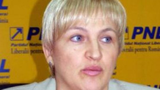 Lucia Varga,  ministrul delegat pentru Ape, Păduri şi Piscicultură