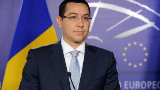 Premierul i-a trimis preşedintelui mandatul pentru Consiliul European