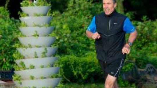 FOTO Rasmussen a alergat în Parcul Carol