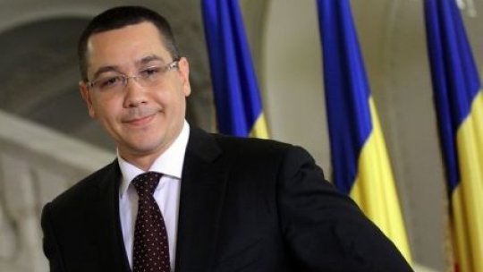 Premierul Victor Ponta îşi susţine punctul de vedere la şedinţa CCR