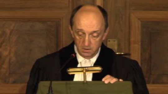 Preşedintele Curţii Internaţionale de Justiţie, primit la Cotroceni