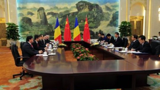 Întâlnire la nivel înalt preşedintele Chinei-premierul Ponta