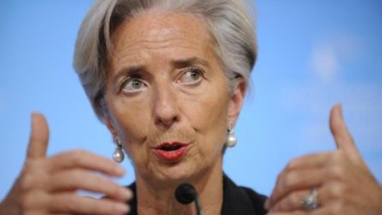 Directorul general al FMI, Christine Lagarde, vine în România