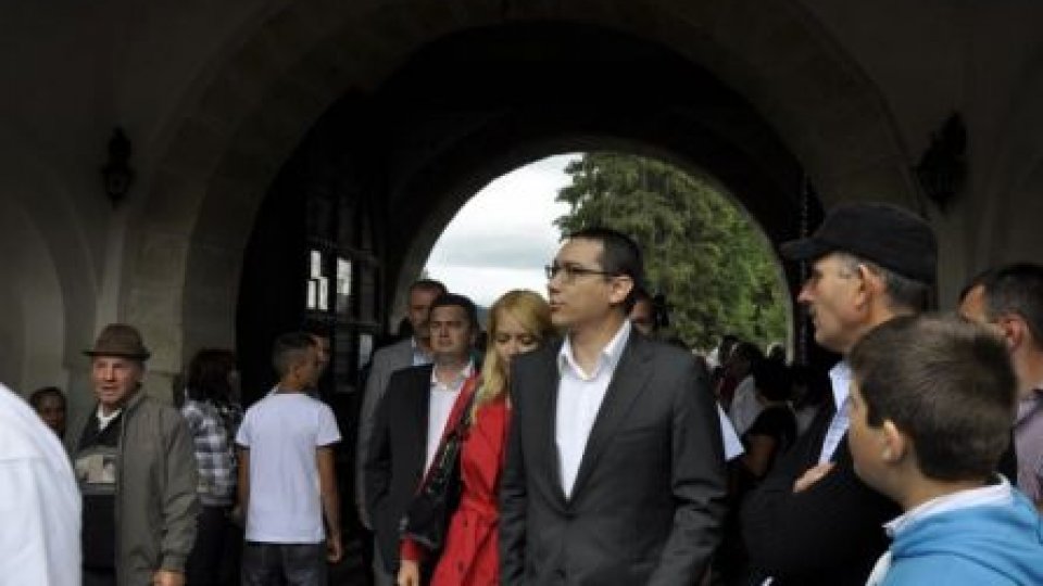 Victor Ponta: De 35 de ani vin în Bucovina, unde mă simt foarte bine