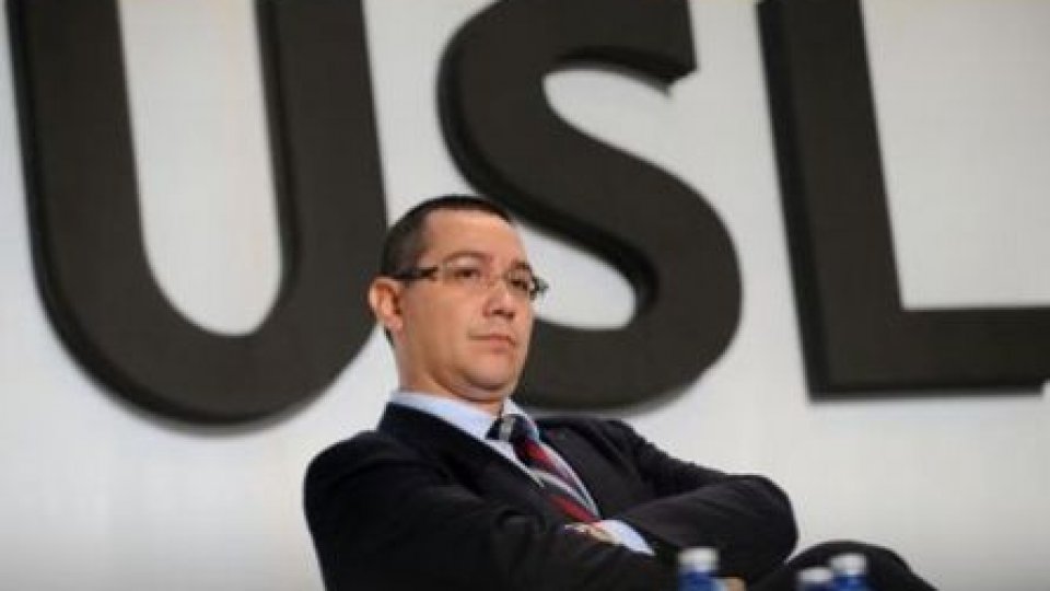 Ponta: Aştept de la PNL o persoană cu experienţă politică pentru Transporturi