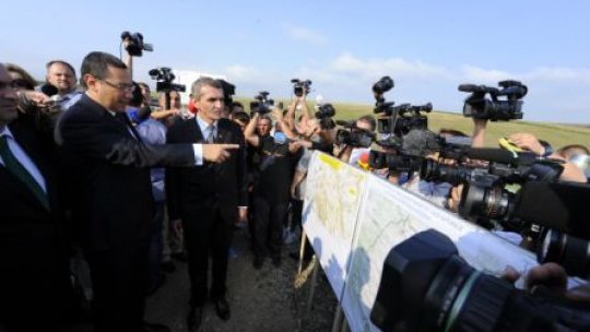 Lucrările gazoductului Iaşi-Ungheni, inaugurate oficial