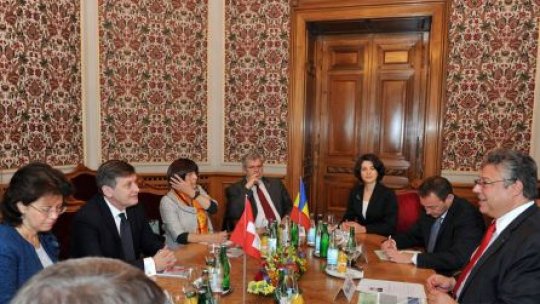 Elveţia "va pleda în favoarea aderării cât mai rapide a României la Schengen"