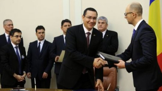 România şi Ucraina au semnat Acordul privind micul trafic de frontieră