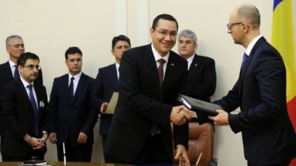 România şi Ucraina au semnat Acordul privind micul trafic de frontieră