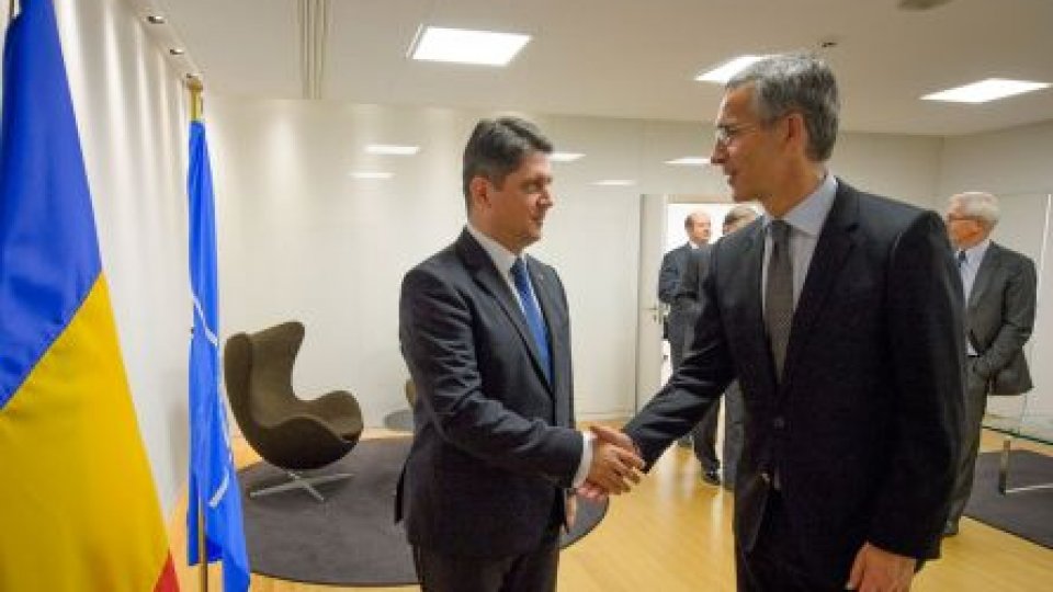Titus Corlăţean s-a întâlnit cu noul secretar general al NATO, Jens Stoltenberg