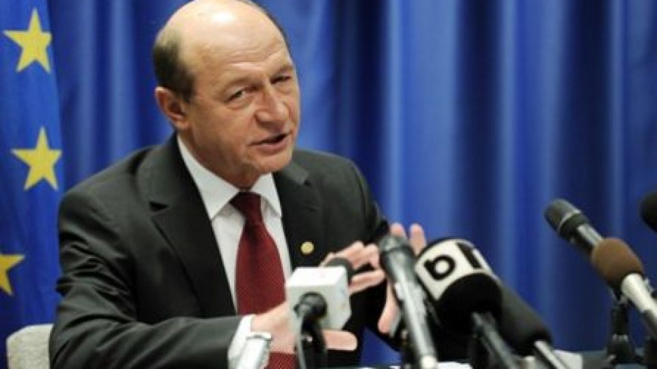 Preşedintele Traian Băsescu, prezent la reuniunea Consiliului European 