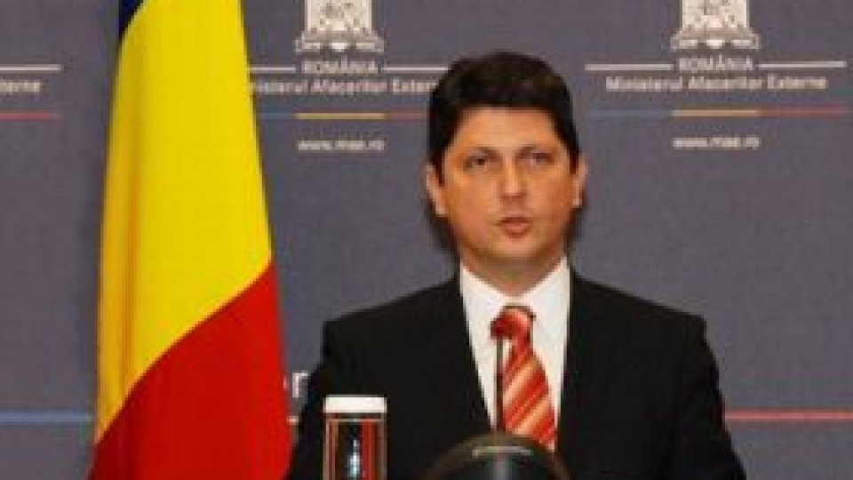 Titus Corlăţean, ministrul demisionar al Afacerilor Externe