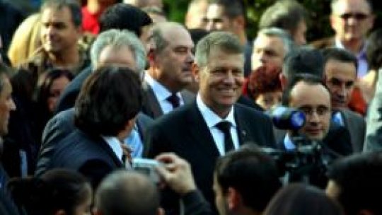 PREZIDENȚIALE Iohannis: Împreună putem să luăm România înapoi