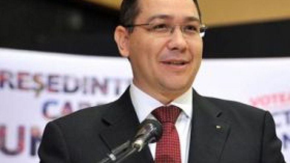 PREZIDENȚIALE Ponta: Pensiile vor crește cu 5%