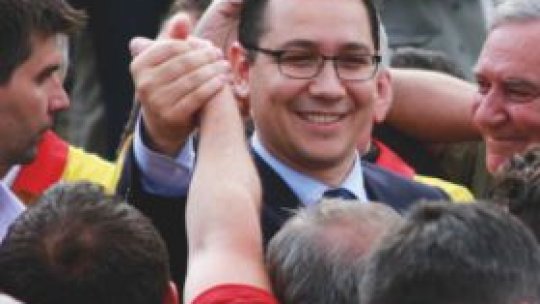 PREZIDENȚIALE Ponta: Vreau să fiu președintele tuturor românilor din țară și străinătate