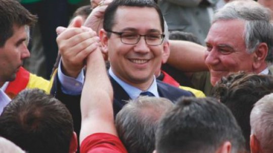Ponta: Îi rog pe cei ce au votat pentru mine să îmi fie alături pe 16 noiembrie