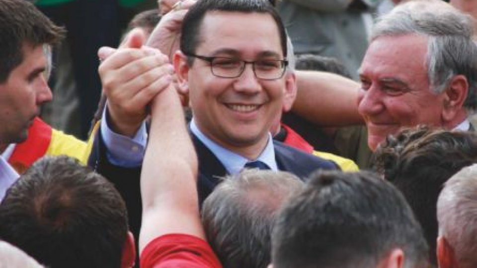 Ponta: Îi rog pe cei ce au votat pentru mine să îmi fie alături pe 16 noiembrie