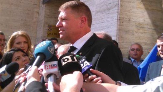 Iohannis face o vizită la Chişinău în prag de alegeri