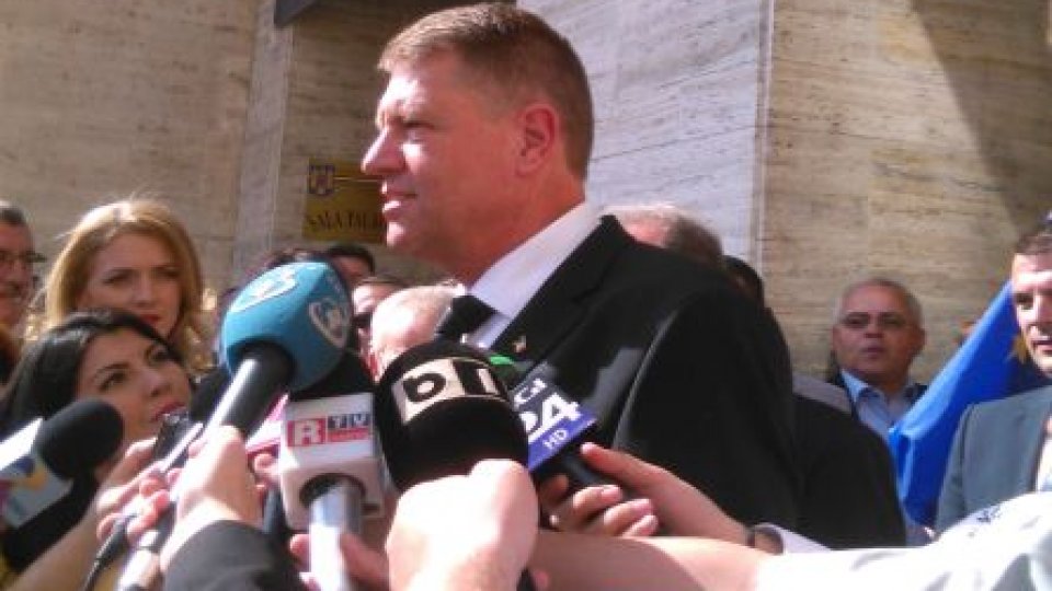 Iohannis face o vizită la Chişinău în prag de alegeri