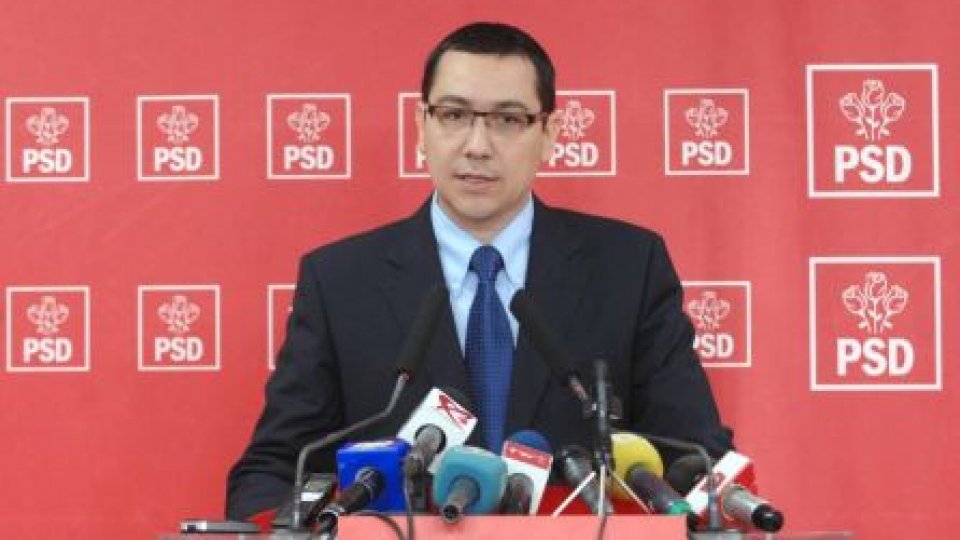 Ponta: PSD are nevoie de un nou proiect politic