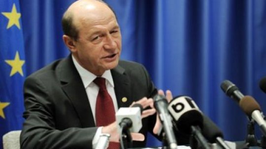 Preşedintele Băsescu la Berlin: Am reuşit să menţin justiţia departe de influenţa politică