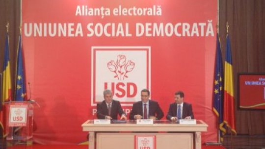 PSD, UNPR și PC = Alianţa electorală USD