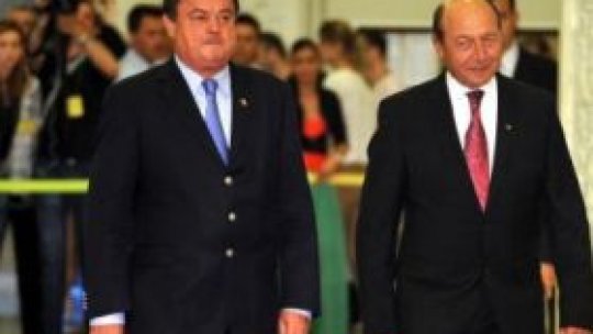 Preşedintele Băsescu, prezent la funeraliile tatălui lui Blaga