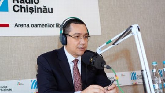 AUDIO Ponta: Radio România este cel mai credibil şi ascultat post de radio