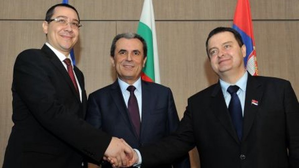 Ponta: Cooperarea între România, Bulgaria şi Serbia va fi instituţionalizată