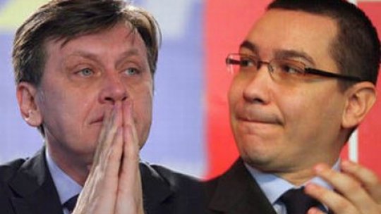 Crin Antonescu susţine că Ponta de teme de moţiunea de cenzură