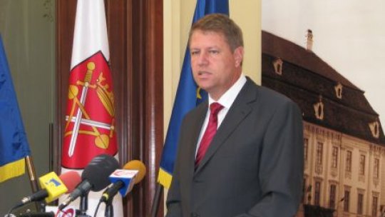 AUDIO Klaus Iohannis a demisionat din funcţia de  prim-vicepreşedinte al PNL
